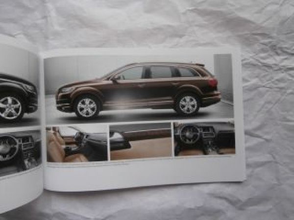 Audi Q7 +exclusive line +s line +Zubehör September 2013 NEU