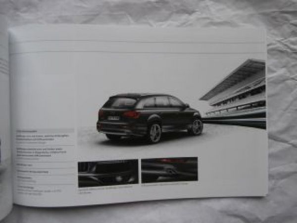 Audi Q7 +exclusive line +s line +Zubehör September 2013 NEU