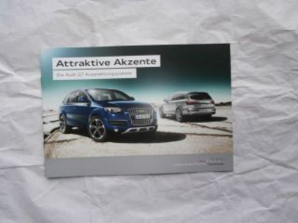 Audi Q7 Ausstattungspakete offroad +s line advanced 9/2013