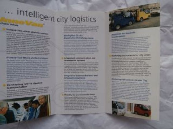 Trapos Inno Van Electric Vehicle Flyer Rarität