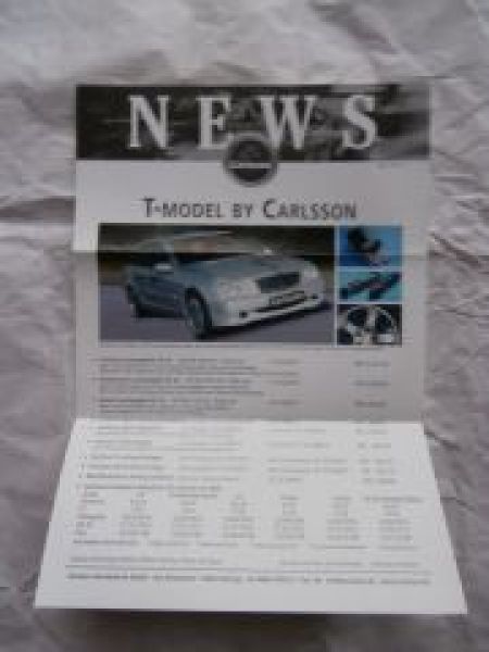 Carlsson News T-Model W203 März 2001 Rarität