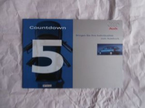 Audi A3 5-Türer Typ 8L September 1999 Vorabinfo