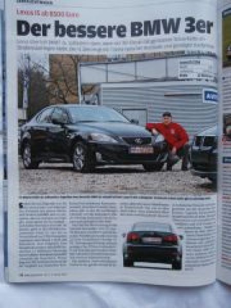 Auto Bild 1/2014 Tesla Model S vs. Nissan Leaf vs. Mitsubishi i-
