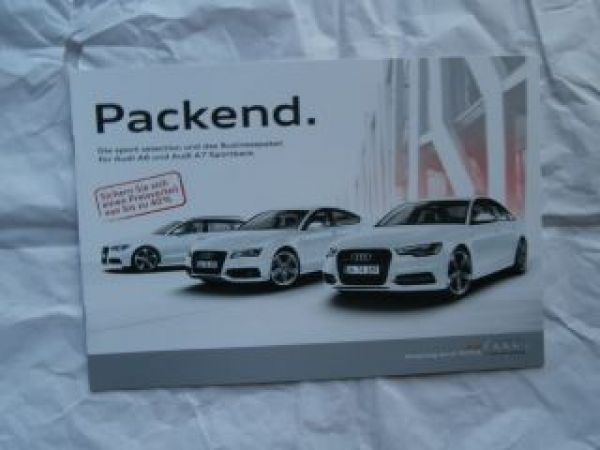Audi A6 & A7 Sportback sport selection Businesspaket 2/2013 NEU
