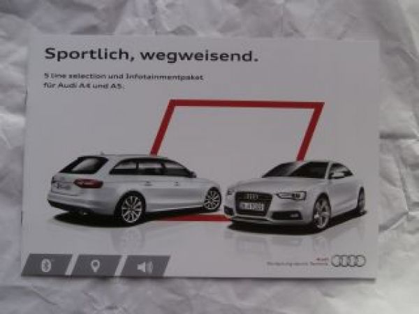Audi A4 & A5 s line selection & Infotainment November 2013