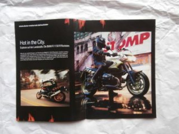 BMW Motorrad Saisonstart 15.März 2003 Hot R 1150 R Rockster