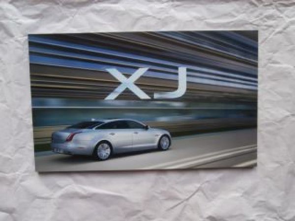 Jaguar XJ +XJR August 2013 Prospekt NEU