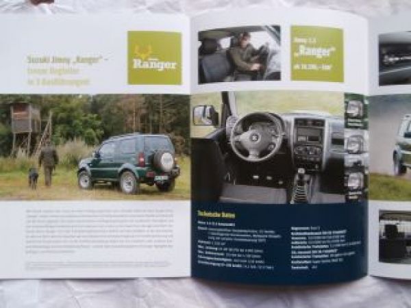Suzuki Jimny Ranger Prospekt Juni 2013 NEU Rarität