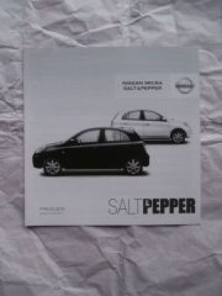 Nissan Micra Salt & Pepper Preisliste 1.April 2012 NEU