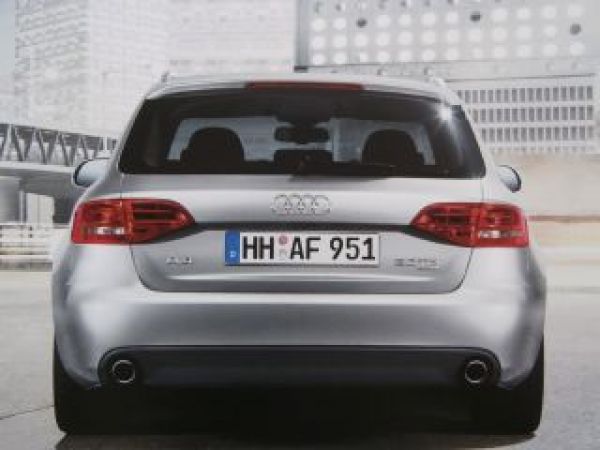 Audi A4 Avant Typ 8K Prospekt Vorstellung NEU