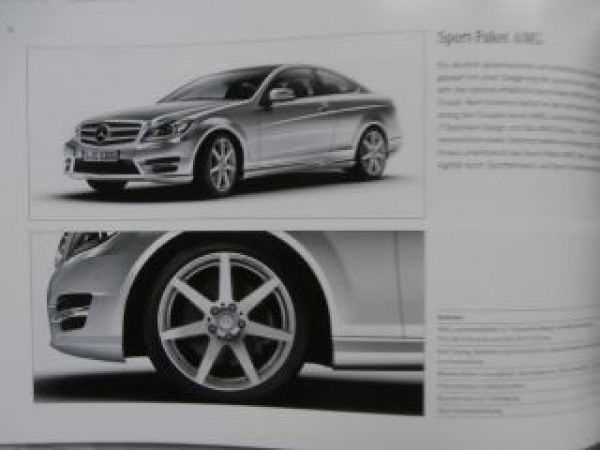Mercedes Benz C-Klasse Coupé BR204 C63 AMG Sportpaket 12/2013