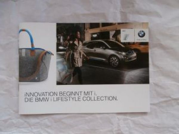 BMW i Lifestyle Collection Prospekt NEU