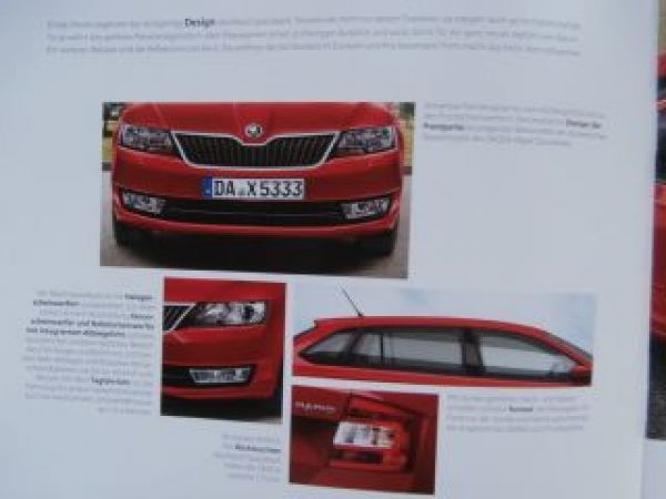 Skoda Rapid Spaceback Dezember 2013 +Preisliste NEU