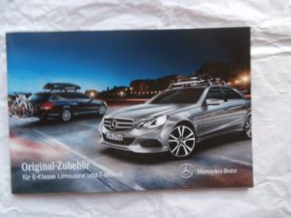 Mercedes Benz E-Klasse BR212 Zubehör Prospekt Facelift NEU