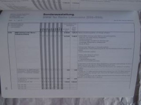 BMW 730i-760i,+Li 730d 730Ld 745d E65 E66 Handbuch für Verkäufer