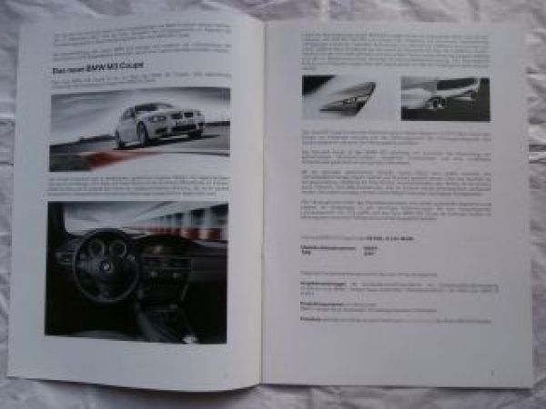 BMW Maßnahmenpaket Nr.42 M3 Coupé E92 WD91