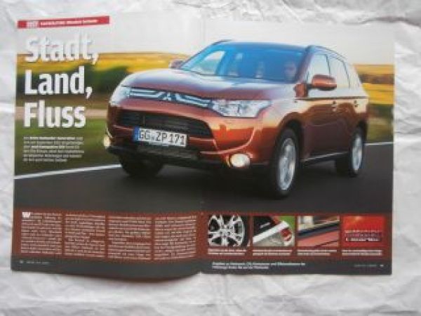 auto test 6/1213 Mitsubishi Outlander Kaufberatung