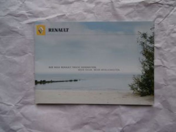 Renault Trafic Generation Prospekt NEU