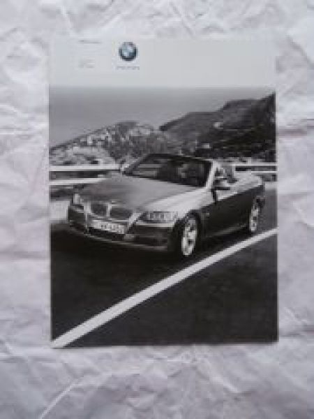 320i 325i 330i 335i 320d 325d 330d E93 Cabrio März 2008 NEU