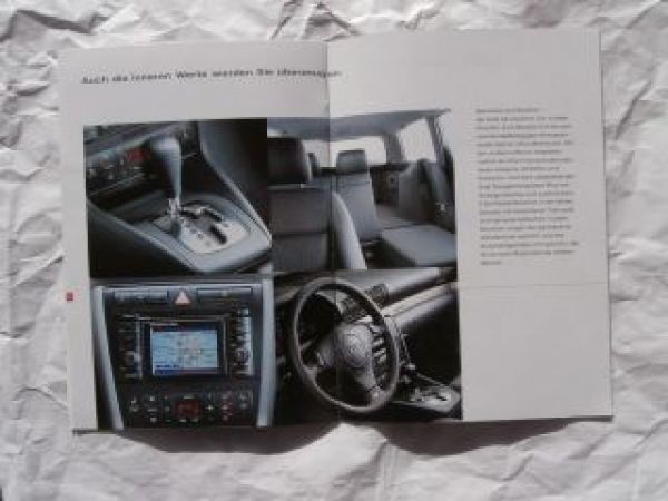 Audi A4 Typ B5 Facelift Prospekt Limousine Avant Rarität