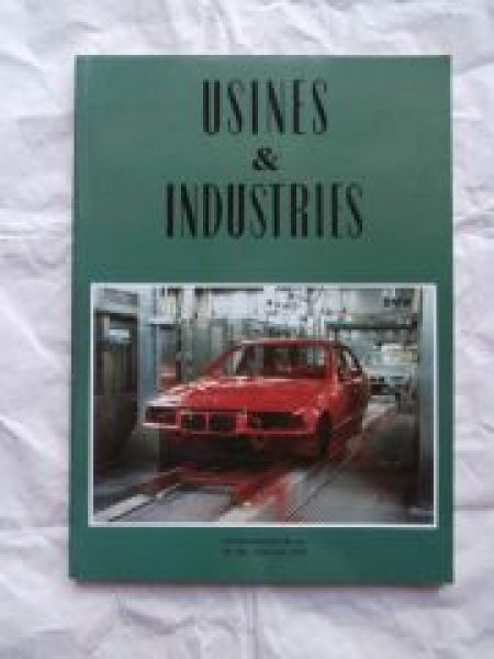 Usines & Industries Nr.106 1994 BMW Produktion E36,E1,Wasserstof
