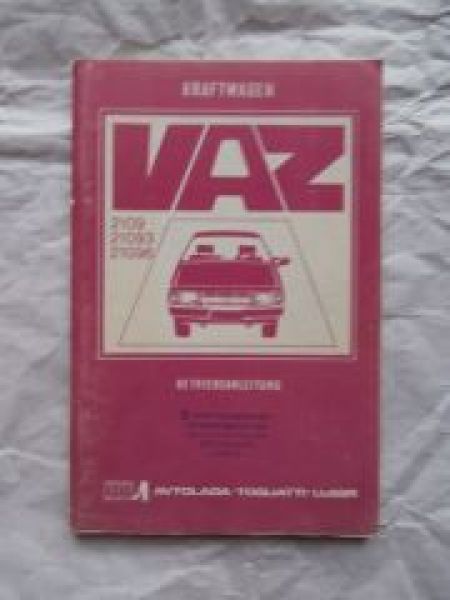 LADA VAZ 2109 21093 21096 Betriebsanleitung 6/1989 Rarität