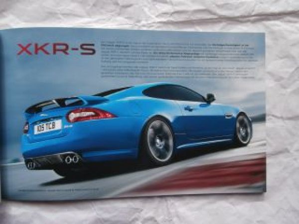 Jaguar XK +Portfolio +XKR +XKR-S Prospekt November 2012