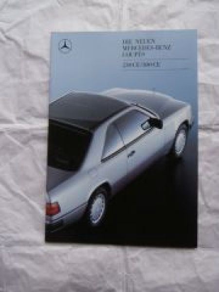 Mercedes Benz 230CE 300CE C124 Januar 1988 NEU Rarität