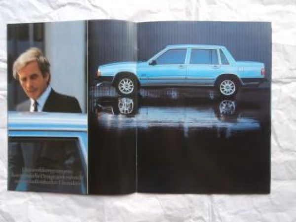 Volvo 760 GLE +Turbo-Diesel Prospekt 1982