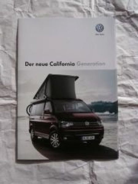 VW T5 California Generation August 2013 NEU