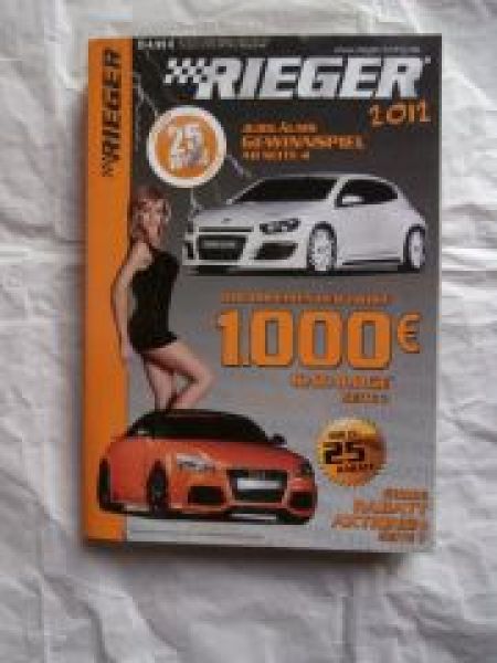 Rieger Tuning Katalog 2012 Audi BMW Ford Fiat Japan Mercedes