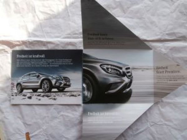 Mercedes Benz GLA Premiere Flyer GLA 200CDI 220CDi 200