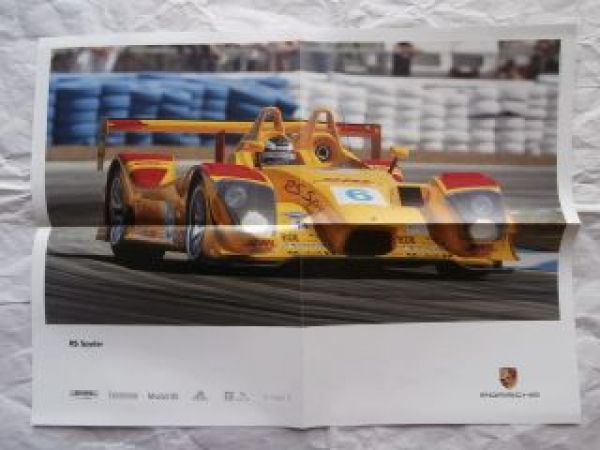 Porsche RS Spyder Poster A2 Format November 2006
