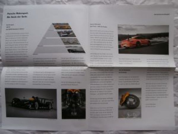 Porsche RS Spyder Poster A2 Format November 2006