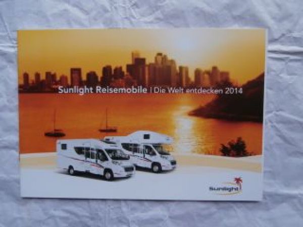 Sunlight Reisemobile 2014 T57 T58 T59 T63 T64 T66 T67 T68