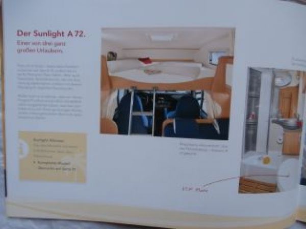 Sunlight Reisemobile 2014 T57 T58 T59 T63 T64 T66 T67 T68