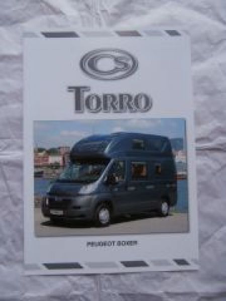 CS Reisemobile Torro Peugeot Boxer Februar 2011 Prospekt