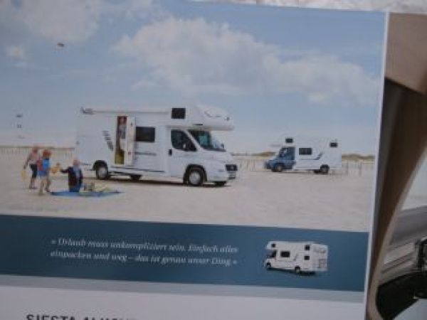 Hobby Siesta Reisemobile 2014 VAN Hubbett +Alkoven 12/2013