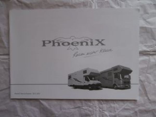 PhoeniX Alkoven Preisliste August 2013 NEU