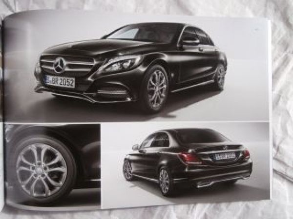 Mercedes Benz C-Klasse Limousine BR205 Mappe zur Vorstellung
