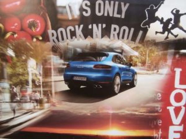 Porsche Macan Buch Prospekt Oktober 2013 NEU Rarität
