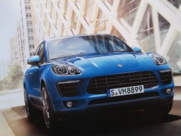 Porsche Macan Buch Prospekt Oktober 2013 NEU Rarität