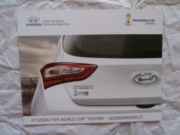 Hyundai FIFA World Cup Edition Sondermodelle August 2013