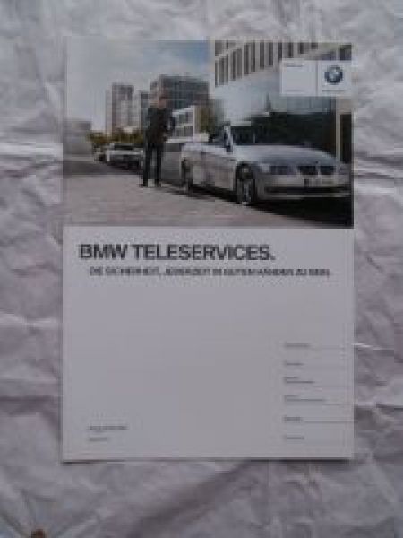 BMW Teleservices Argumenter August 2011 NEU