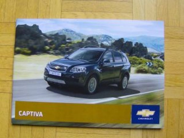 Chevrolet Captiva Prospekt August 2008