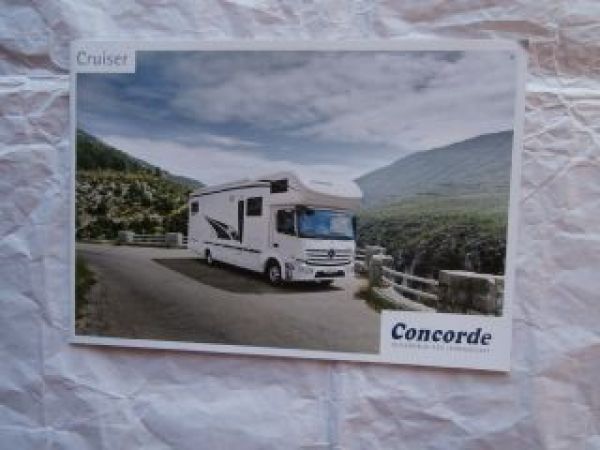 Concorde Cruiser Prospekt August 2013 NEU