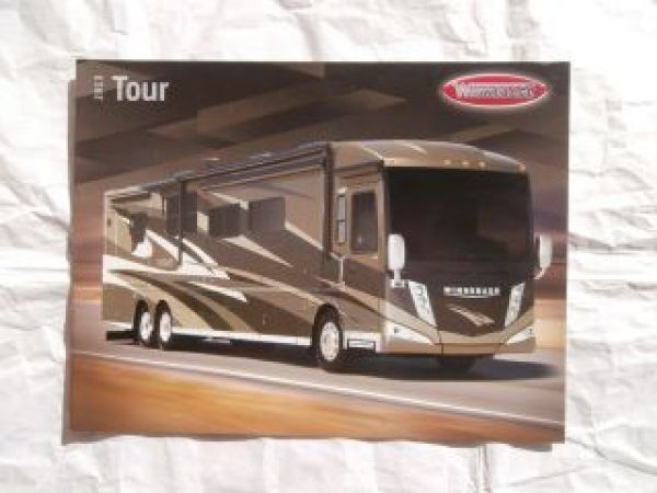 Winnebago Tour 2013 Brochure Prospekt USA Rarität