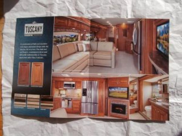 Thor Motor Coach Tuscany Brochure 2012 NEW