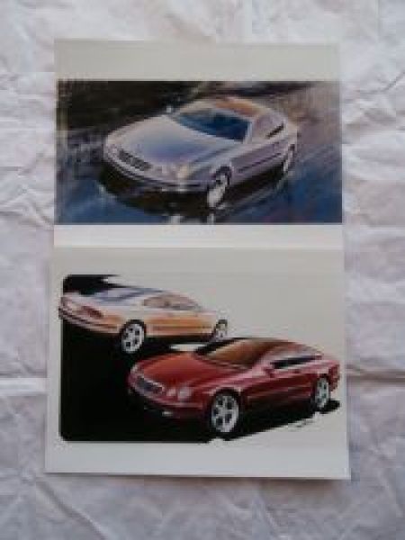 Mercedes Benz Coupé Studie Pressefotos CLK W208 2/1993