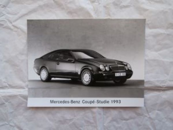 Mercedes Benz Coupé-Studie 1993 Pressefoto W208